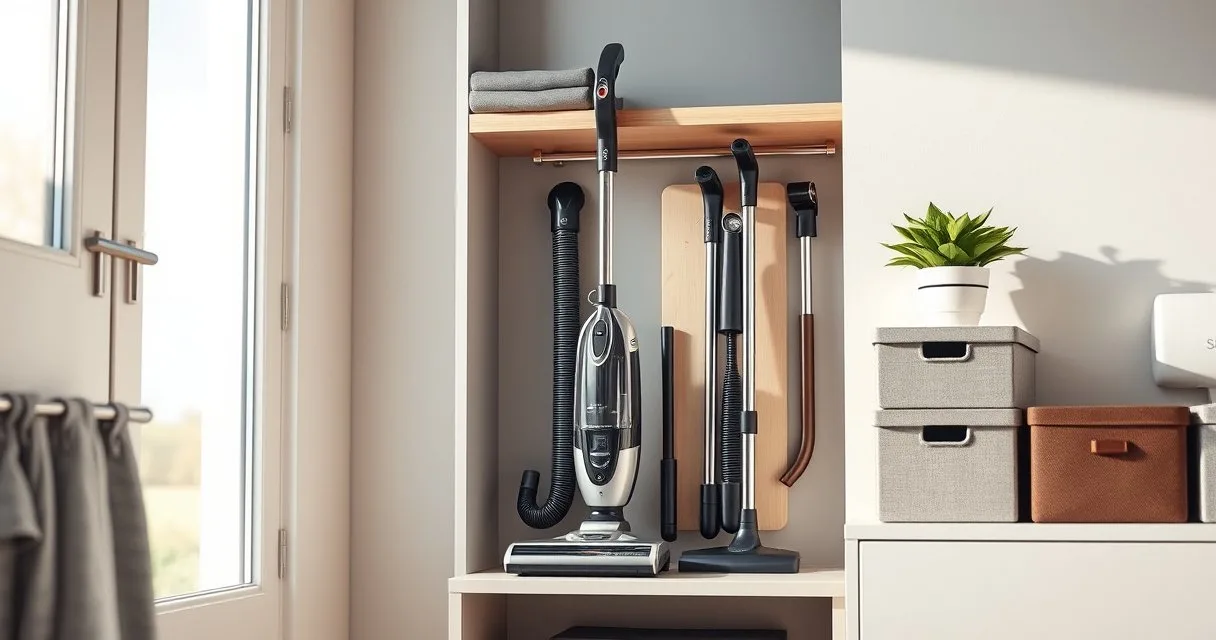 5 Astuces pour Ranger Votre Aspirateur de Maniere Efficace