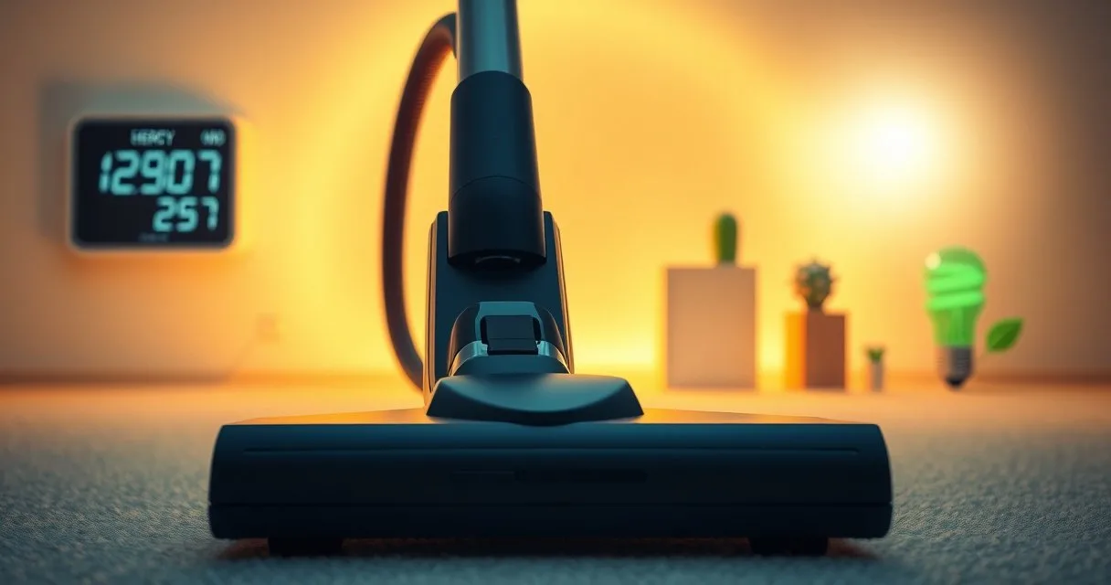  Pourquoi Évaluer la Consommation d'Énergie d'un Aspirateur est-il Important ?