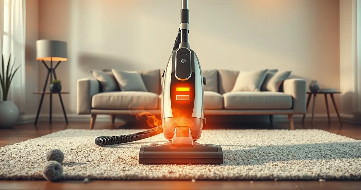   Surchauffe de l'Aspirateur : Quand l'Équipement Devient Trop Chaud