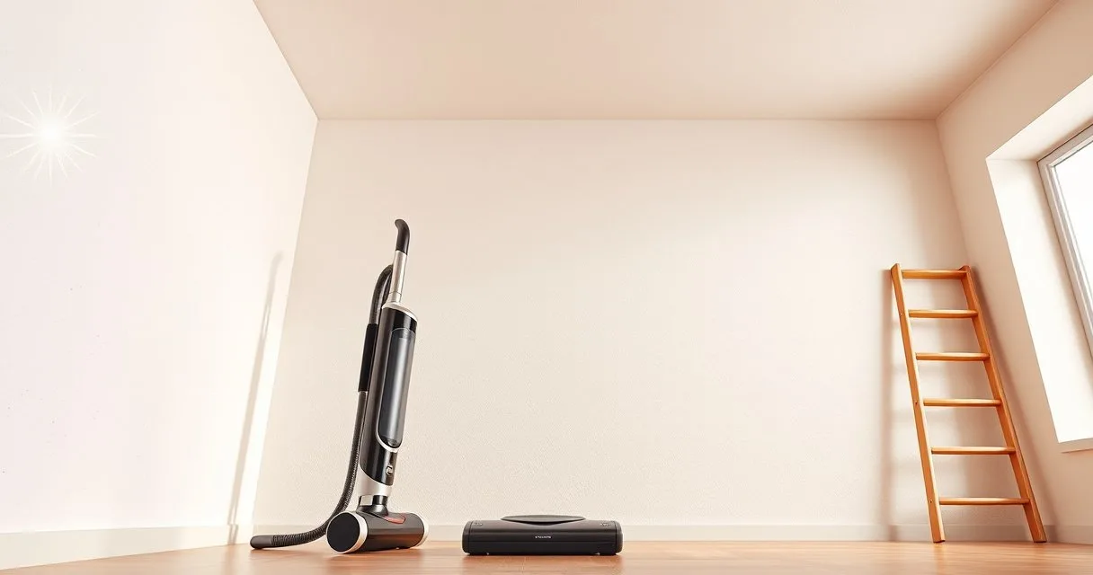  Surfaces Verticales et Hautes : Aspirer Plafonds, Murs et Autres Zones Inaccessibles